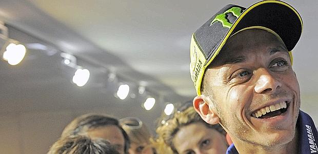 Valentino Rossi, 31 anni, nove titoli iridati. Ap