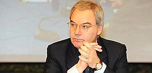 Maurizio Beretta, 55 anni, presidente della Lega Serie A. Ansa