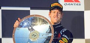 Sabastian Vettel, iridato 2010 e vincitore a Melbourne. Epa