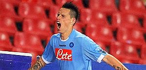 Marek Hamsik, 23 anni, 11 gol stagionali in A. LaPresse Marek Hamsik, 23 anni, 11 gol stagionali in A. LaPresse