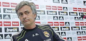 Jos Mourinho, prima stagione al Real Madrid. Ansa