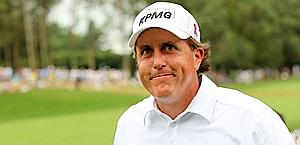 Phil Mickelson, 41 anni, 4 major vinti in carriera. Afp