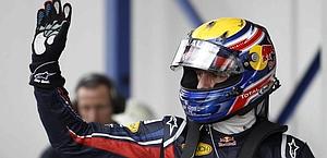 Mark Webber, 34 anni, terza pole stagionale. Reuters