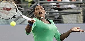 La potenza di Serena Williams, 29 anni. Ap
