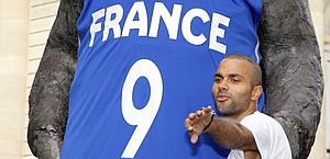 Tony Parker, 29, ready to make his return in France. Afp