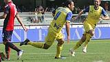 Davide Moscardelli, 31 anni, autore del gol decisivo in Chievo-Genoa 2-1. Lapresse