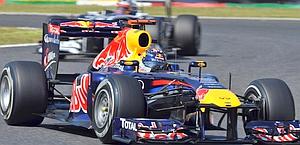 Sebastian Vettel. vicino al secondo titolo iridato in F.1. Epa