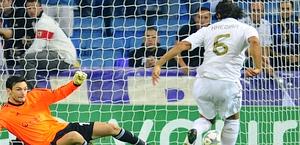 Il gol del 2-0 firmato da Sami Khedira. Reuters Il gol del 2-0 firmato da Sami Khedira. Reuters