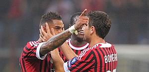 Rientro con gol per Boateng. Lapresse