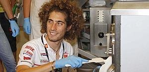 Marco Simoncelli, 24 anni, iridato nel 2008 in 250. LaPresse