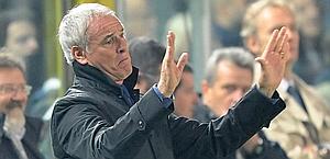 Claudio Ranieri, 60 anni, tecnico dell'Inter. Ansa
