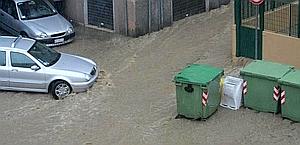 I danni dell'alluvione a Genova. LaPresse