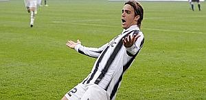 Alessandro Matri festeggia il 2-0. LaPresse Alessandro Matri festeggia il 2-0. LaPresse