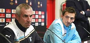 Edy Reja, 66 anni, nella conferenza di Madrid. Ansa Edy Reja, 66 anni, nella conferenza di Madrid. Ansa