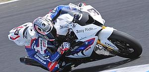 Marco Melandri, passato dalla Yamaha alla Bmw. Alex Photo