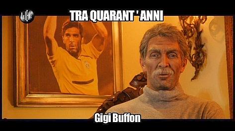 Gigi Buffon nella versione 