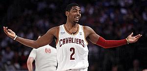 Kyrie Irving, mvp con 34 punti. Reuters