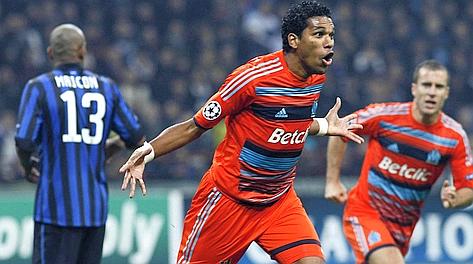 La gioia di Brandao dopo il gol dell'1-1. LaPresse La gioia di Brandao dopo il gol dell'1-1. LaPresse