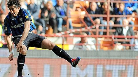 Diego Alberto Milito, 32 anni, 17 gol in A. Afp