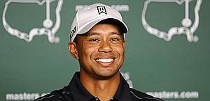 Tiger Woods, 36 anni,  il grande favorito del Masters '12. Afp