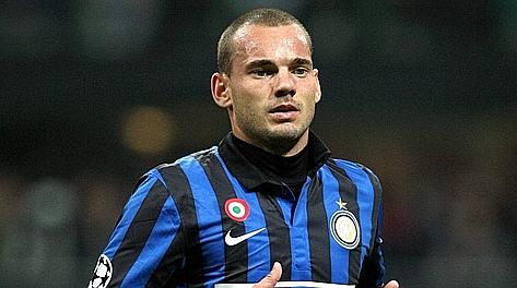 Wesley Sneijder, 27 anni, 16 gettoni e 1 gol in A quest'anno. Forte