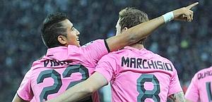 Vidal e Marchisio, 15 reti in due in stagione. Ansa