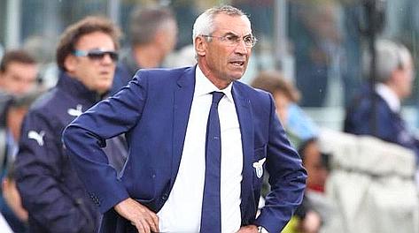 Edy Reja, 66 anni, alla terza stagione sulla panchina della Lazio. Ansa
