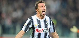 Alessandro Del Piero, 37 anni, tutti i record con la Juve. Ansa