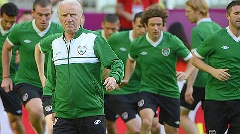 Giovanni Trapattoni, 73 anni,  c.t. dell'Irlanda dal 2008. Afp