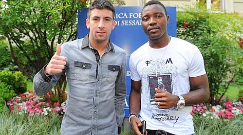 Mauricio Isla e Kwadwo Asamoah, entrambi 23 anni, a Torino. LaPresse