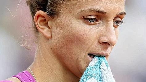Sara Errani, 25 anni, reduce dalla finale al Roland Garros. Afp
