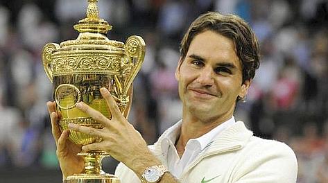 Roger Federer, numero 1 al mondo. Reuters
