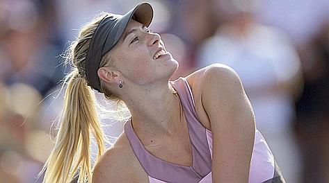 Maria Sharapova, vincitrice al Roland Garros,  di nuovo single. Reuters