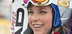 Lindsay Vonn, 28 anni, vuole il quinto titolo consecutivo. Reuters