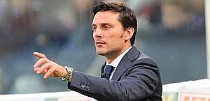 Vincenzo Montella, 38 anni, prima stagione sulla panchina della Fiorentina. Ansa