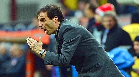 Massimiliano Allegri allena il Milan dal 2010. Afp