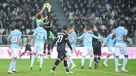 Federico Marchetti tiene a galla la Lazio allo Juventus Stadium. LaPresse Federico Marchetti tiene a galla la Lazio allo Juventus Stadium. LaPresse
