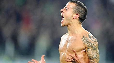 Sebastian Giovinco, 25 anni, 6 gol stagionali, 4 in A e 2 in Champions. Ansa
