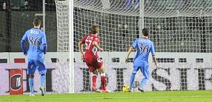 L'1-0 realizzato da Ze Eduardo. LaPresse L'1-0 realizzato da Ze Eduardo. LaPresse