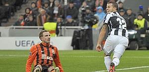 Giovinco esulta dopo il vantaggio. LaPresse Giovinco esulta dopo il vantaggio. LaPresse