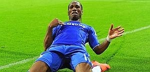 Didier Drogba, anni da fenomeno col Chelsea. Ansa