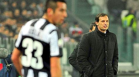 Massimiliano Allegri a bordo campo. LaPresse Massimiliano Allegri a bordo campo. LaPresse
