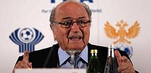 Joseph Blatter, 76 anni, presidente della Fifa. Epa