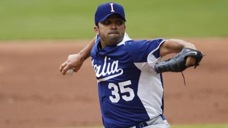 Il lanciatore azzurro Tiago Da Silva, tra i migliori. Reuters Il lanciatore azzurro Tiago Da Silva, tra i migliori. Reuters