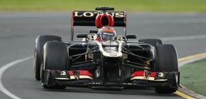 La Lotus di Raikkonen vola verso la vittoria. Reuters La Lotus di Raikkonen vola verso la vittoria. Reuters