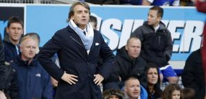 Roberto Mancini, tecnico del City. Reuters