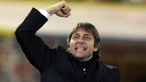 Antonio Conte, seconda stagione da tecnico alla Juve. Reuters