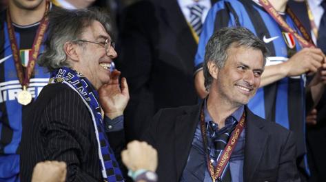 Massimo Moratti e Jos Mourinho: il matrimonio si far? Reuters