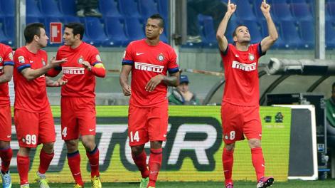Rodrigo Palacio, 12 gol in campionato quest'anno. Afp Rodrigo Palacio, 12 gol in campionato quest'anno. Afp