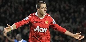 Javier Hernandez, 22 anni, ha conquistato lo United. Ap
